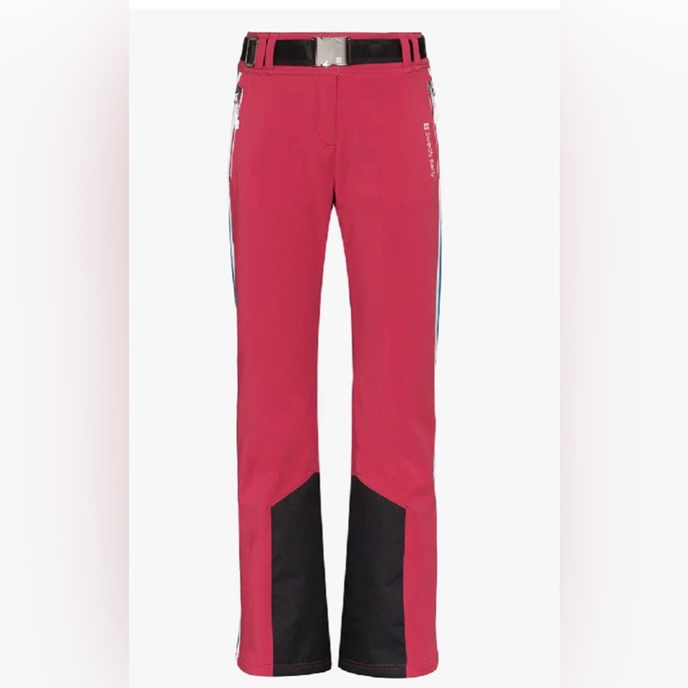 Sweaty Betty Moritz soft shell slim beautiful ski snow salopettes pants S New